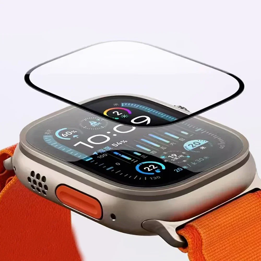 Screen Protector For Apple Watch Series 9-8-7-6 5 4 Se ultra-2 49mm 41mm 45mm 40mm 44mm 3D (Not Tempered Glass) Film Accessories 3 Screen Protector For Apple Watch Series 9-8-7-6 5 4 Se ultra-2 49mm 41mm 45mm 40mm 44mm 3D (Not Tempered Glass) Film Accessories 3