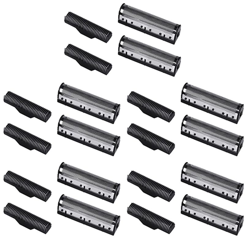 

5Set Clipper Blade For Kemei Km-1102 Clipper Electric Shaver Parts Net Silver