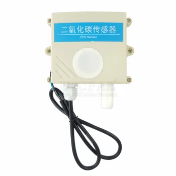 온실 재배용 CO2 센서 송신기 가스 농도 감지, RS485 4-20mA 0-5V 0-10V 출력 감지기, CO2 0-5000ppm