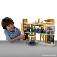Disney Zootopia Police Station Play Set with Figures Lights Sounds NEW Playset A Very Large Model Building Police Traffic Bureau 2