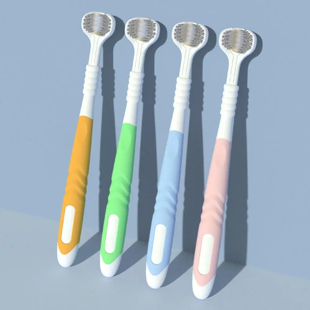 New U-shaped Three Sided Toothbrush 3D Fully Wrapped Adult Household Cleaning Brush Gift Soft Bristled Tooth Care for Daily Use