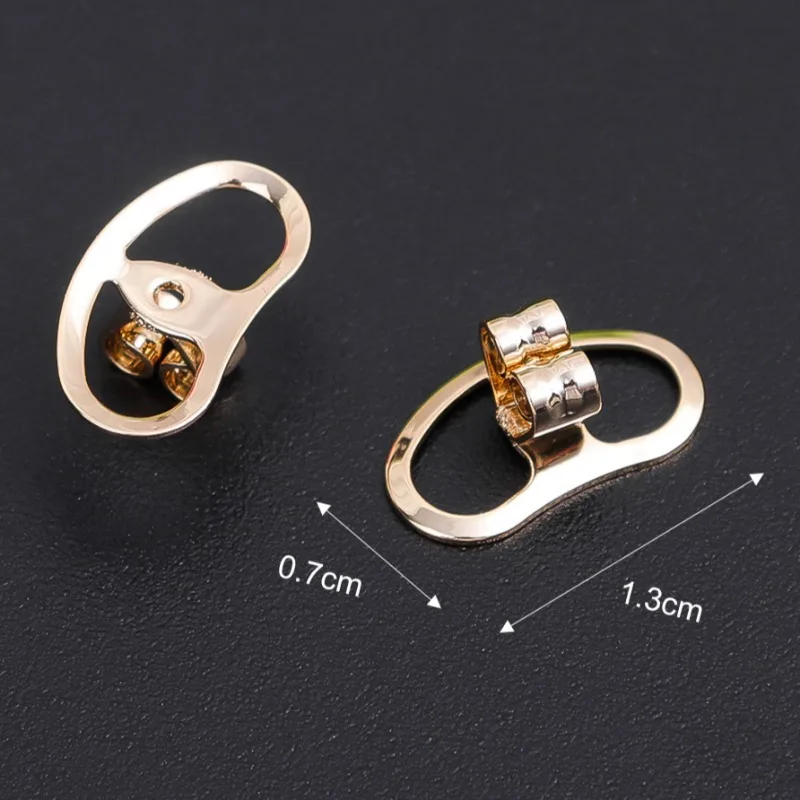DIY Ear Stud Support Ear Blockage Fixed Earring Lifter Anti Sagging Earrings Supporter Puller Prevent Falling Jewelry Components