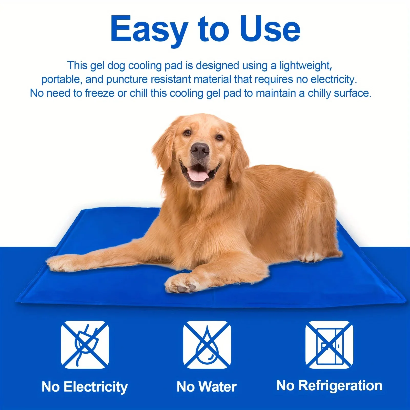 Esterilla refrigerante para perros y gatos cama gel transpirable_voghion.com