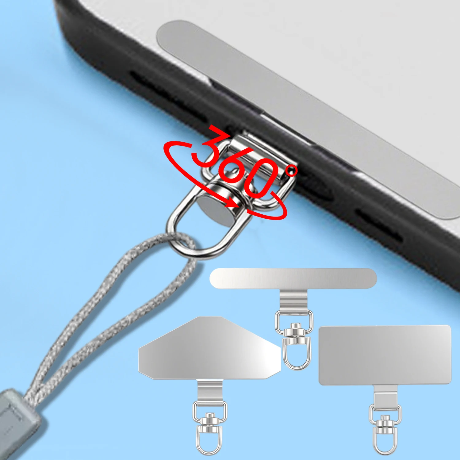 Stainless Steel Phone Gasket: The Ultimate Solution for Secure, Rotatable Phone  Tethering