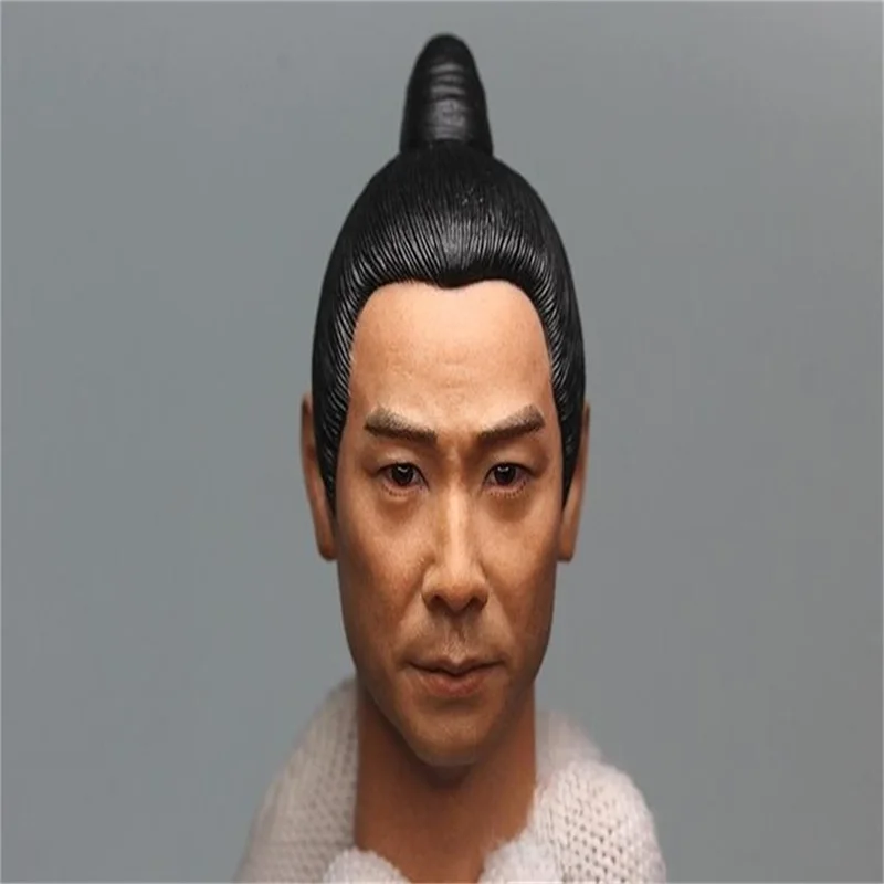 

1/6 Male Soldier Asian Actors Zhao Wenzhuo Qi Jiguang Head Carving Model Accessories Fit 12'' Action Figure Body In Stock