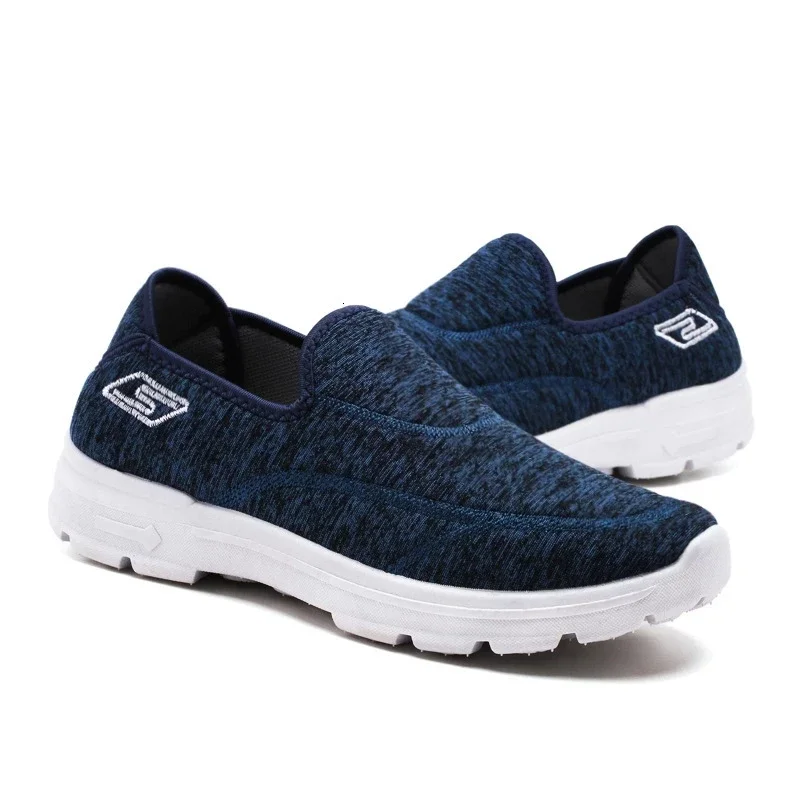 SNURULAN Spring New Middle-aged Man Shoes Walking Shoes Elderly Non-slip Soft Bottom Dad Sneakers Casual Men's