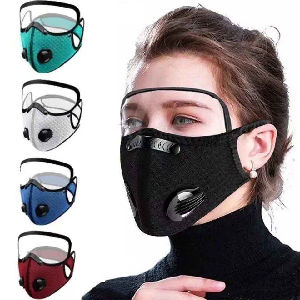 Maschera protettiva sportiva, moto elettrica, antivento, protezione solare, antivento, maschera integrale per uomo e donna