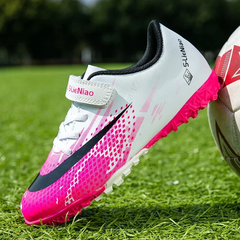 Football Shoes Primary Secondary School Children Outdoor Breathable Children's Shoes Boys Lightweight