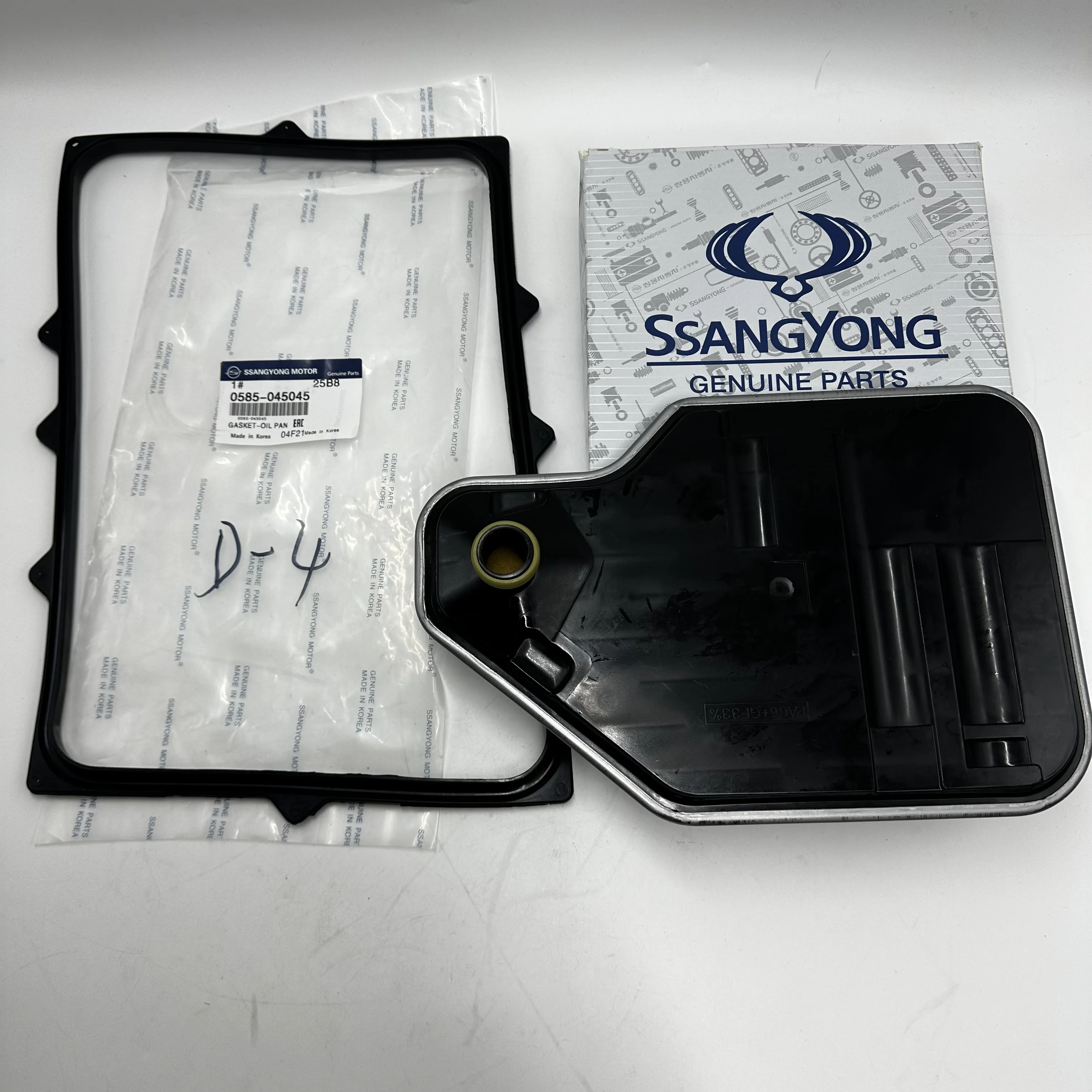 6 Speed Auto T/M Oil Filter for Ssangyong Musso Korando Rexton Actyon Sports Auto Gearbox Transmission Oil Filter 0578738007 058