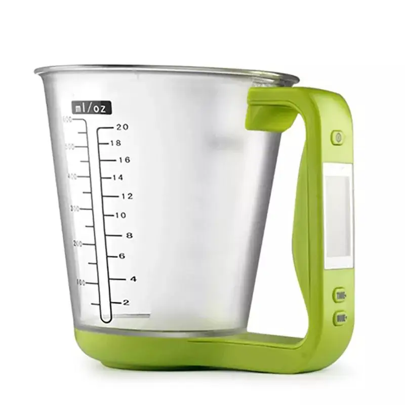 Separable Kitchen Food Measuring Cup Scale LCD Display Grams Ounces Baking  Scale Cooking Electronic Kitchen Accessories