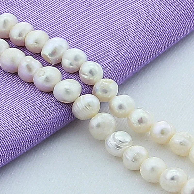 Aravant Silber Doppels chicht weiße Perle Armbänder für Frauen Hochzeit Modeschmuck – Detail 3