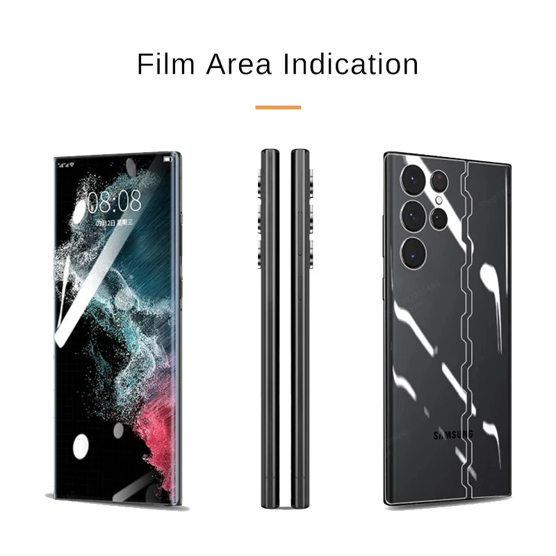 Butterfly 360° Full Cover Hydrogel Screen Protector Film - Pack of 5