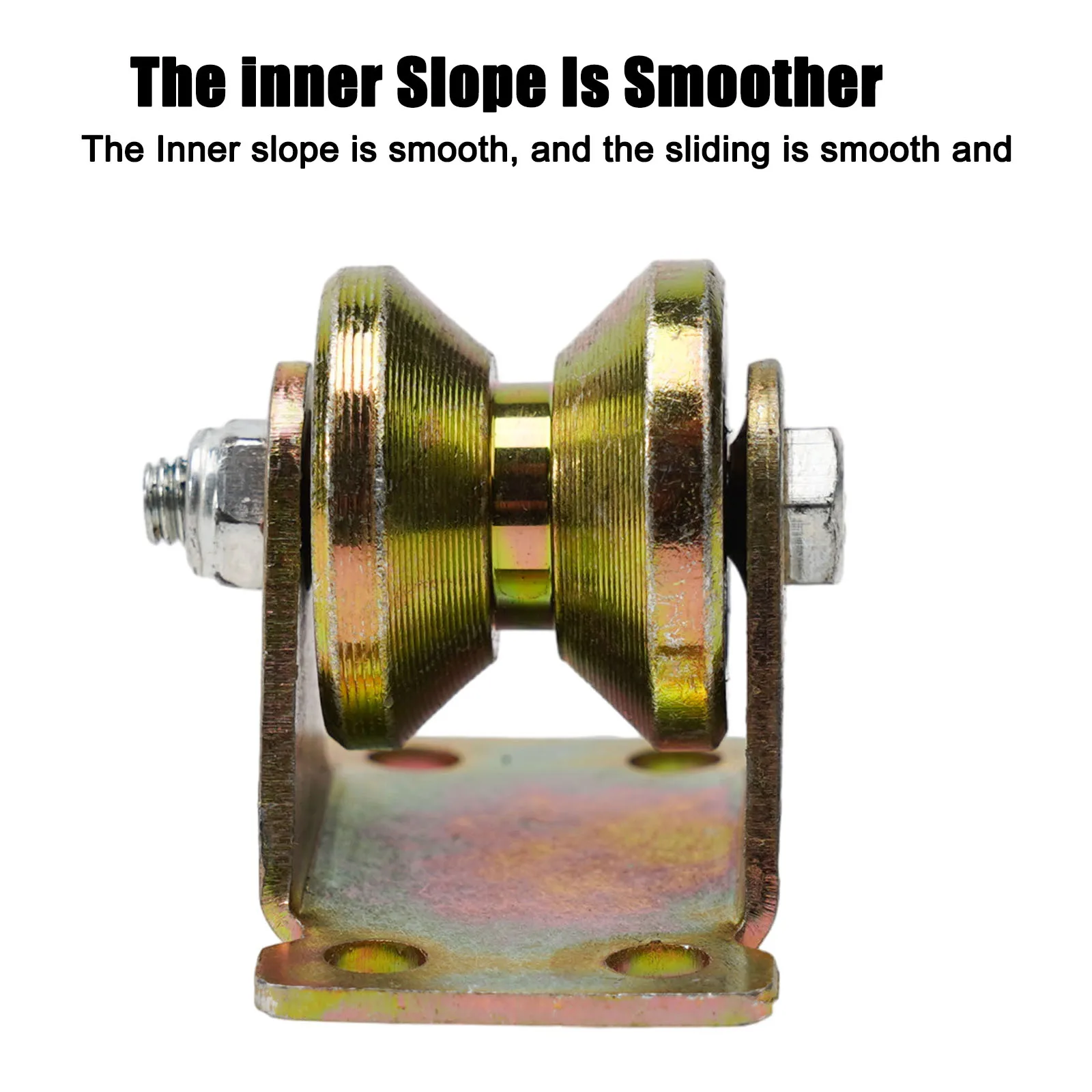

Sliding Wheel Caster For Home/office/Hotel Gate Caster 1.2 Inch 440 Pounds Steel For Sliding Gate Durable Heavy Duty