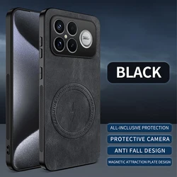Custodia in pelle morbida opaca shockproof magnetica con protezione totale per la fotocamera