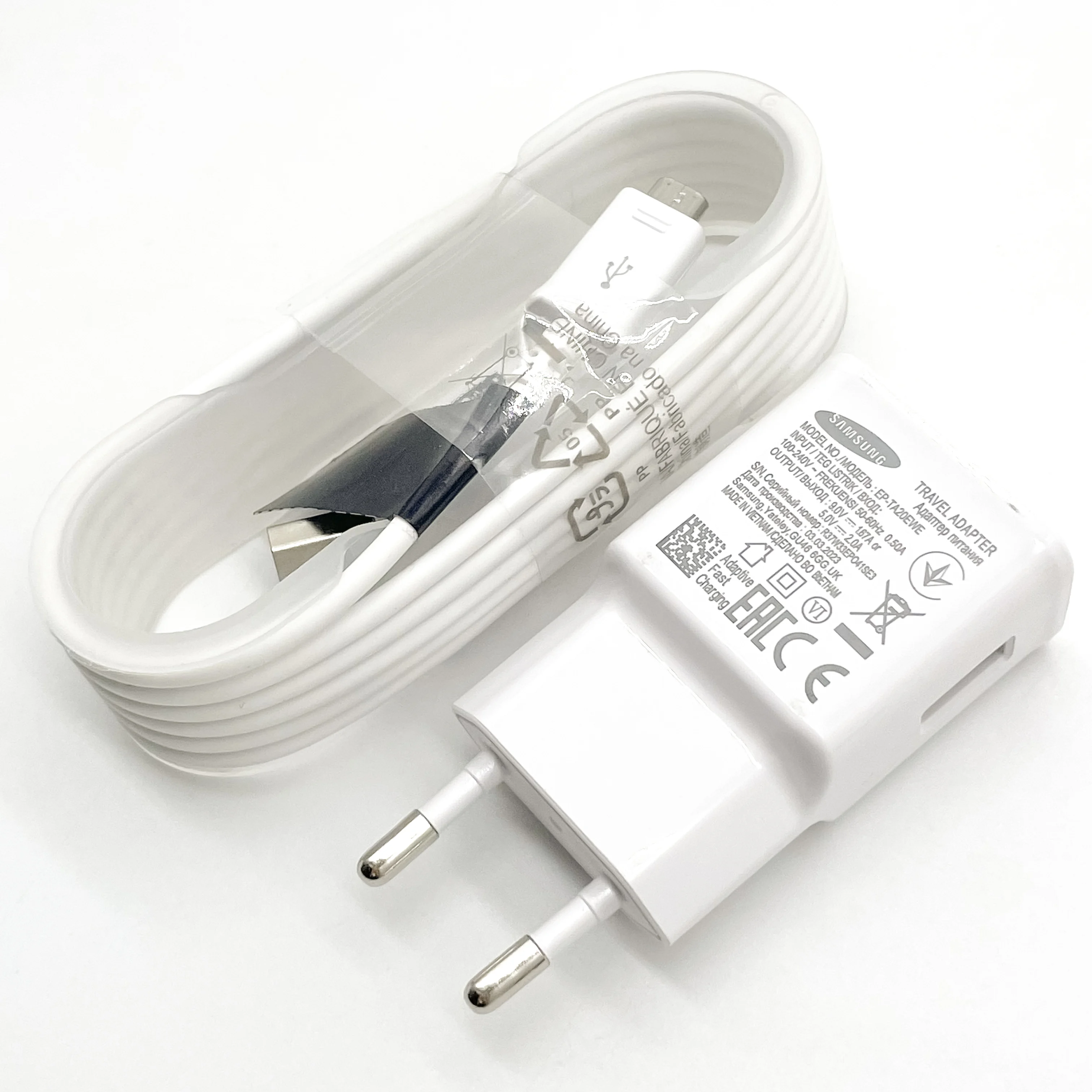 High-Speed 15W Quick Charging Adapter with 1.5M Micro USB Cable