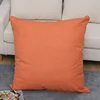 Large Soft Cushion Cover Sofa Bed Backrest Pillowcase Solid Color Huge Pillow Case Protector Washable 80CM 5