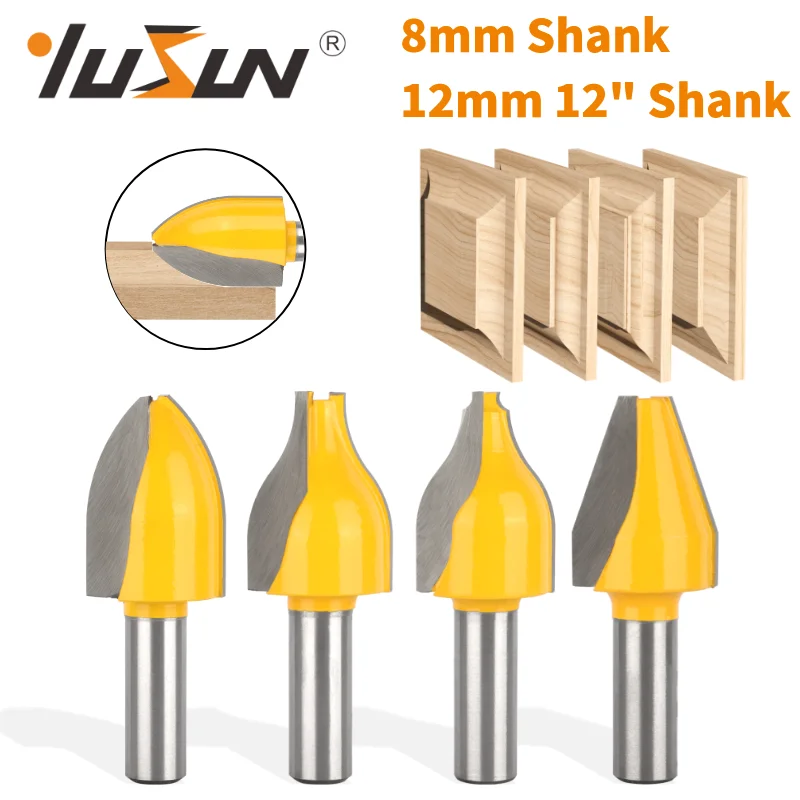 YUSUN Raised Panel Bit Router Bit Wood Cutters Woodworking Milling Cutter For Wood Bit Face Mill