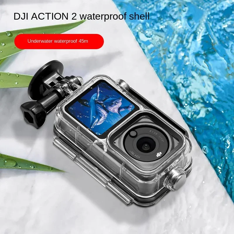 

DJI Action 2 Waterproof Shell Mini Sports Camera Dual Screen Endurance Version Diving Filter Accessory Protection Set