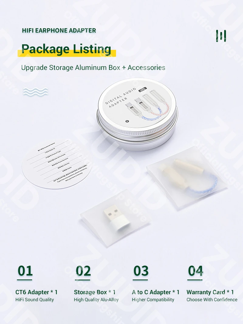 32Bit 384KHz HiFi USB Type C to 3.5mm Audio Adapter Hi-Res DAC Digital Decoder Headphone Jack AUX Converter for iPad Pro Samsung