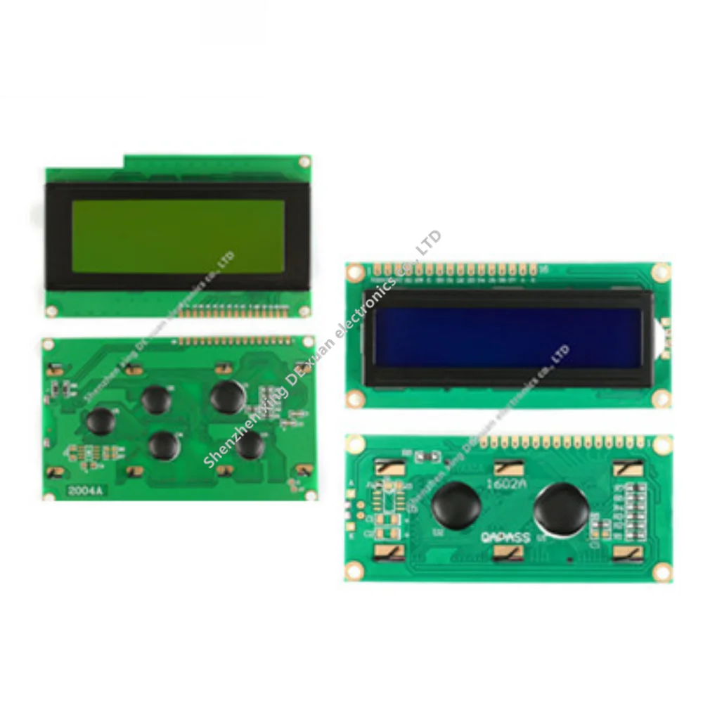 

1602 1602A J204A 2004A 12864 12864B 128*64 LCD Screen Module LCD Display Module Blue Yellow-Green IIC/I2C 3.3V/5V for Arduino