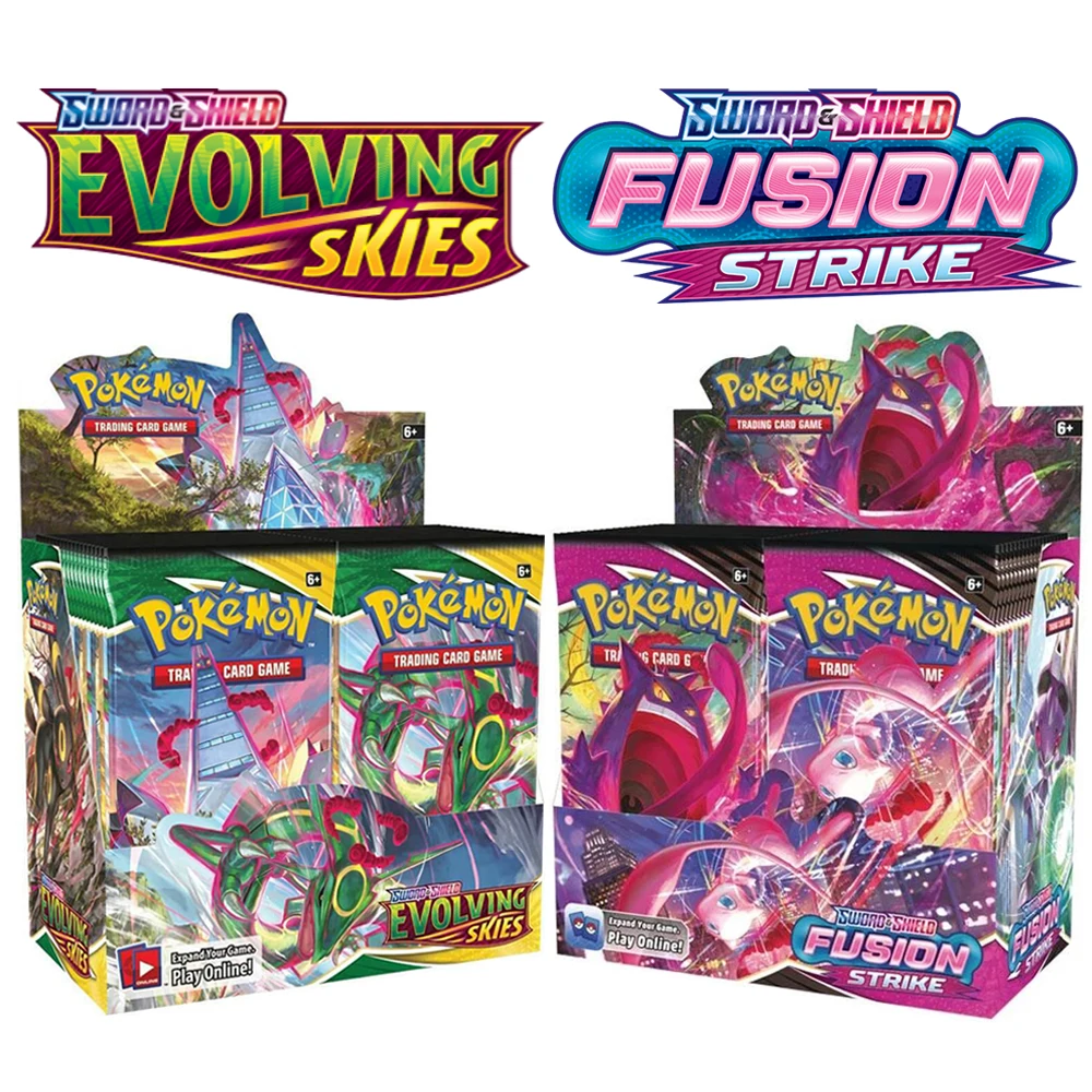 360-324-pcs-carte-pokemon-spada-e-scudo-spagnolo-inglese-fusion-strike-cielo-in-evoluzione-pokemon-booster-box-gioco-di-carte-carte-giocattolo