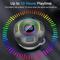 2026 Wireless Speaker S5 IPX7 Waterproof ENC Speakers IPX7 Waterproof Built-in Mic 10 hours Bluetooth Shower Speakers subwoofer - Image 4