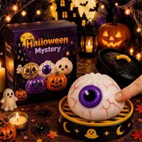 5.5cm Soft Squishy Dumpling Toy With Halloween Theme Steamed Box Slow Rising Funny Sensory Toy Decompression Squeeze Toy Gift 4