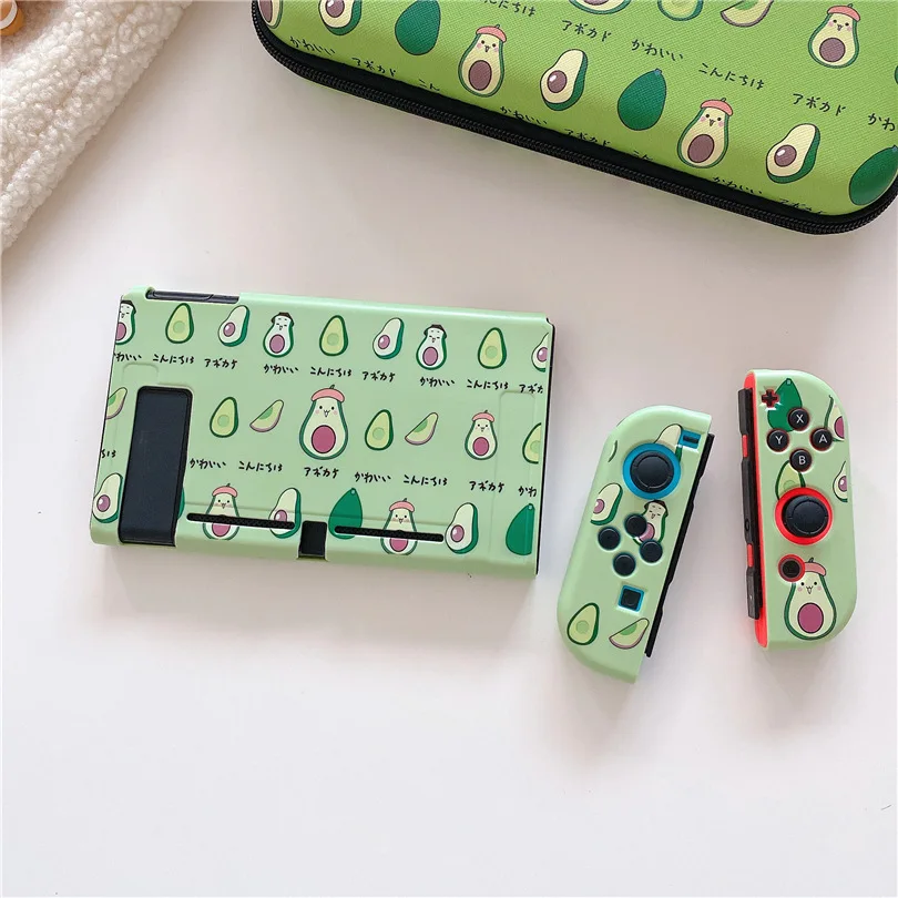 

Cartoon Avocado Nintendo Switch NS Console Storage Bag Game Console Protective Case
