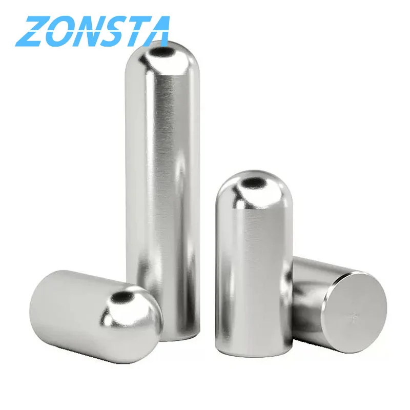 M0.8 M1 M1.2 M1.5 M1.8 M2 M2.3 M2.5 M2.8 M3 M3.5 M4 M5 M6 304 Stainless Steel Solid Round Head Cylindrical Pin Locating Dowel cylindrical locating dowel pin