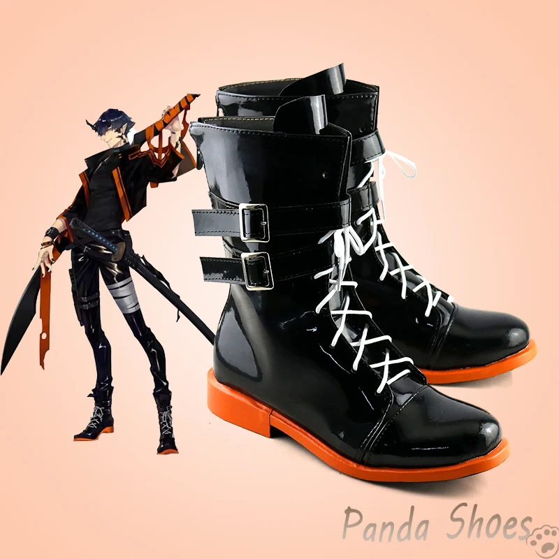 

Ботинки для косплея по мотивам игры Рыцари Flamebringer, ботинки для косплея аниме, косплей-костюмы, ботинки для Хэллоуина