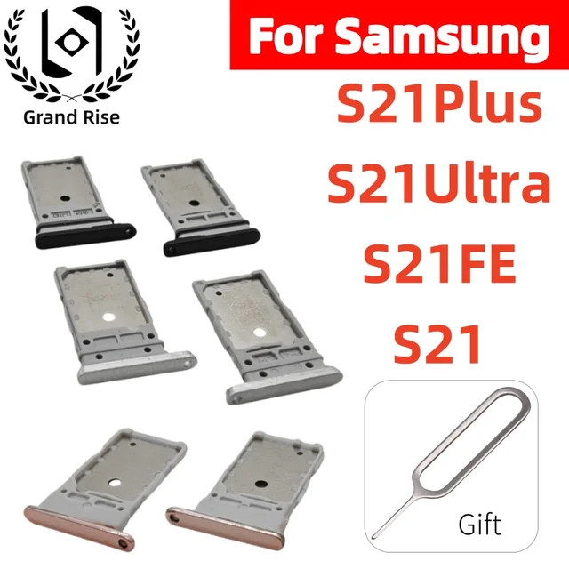 Samsung Phones Sd Card For Galaxy S21 Sim Card Tray Slot For