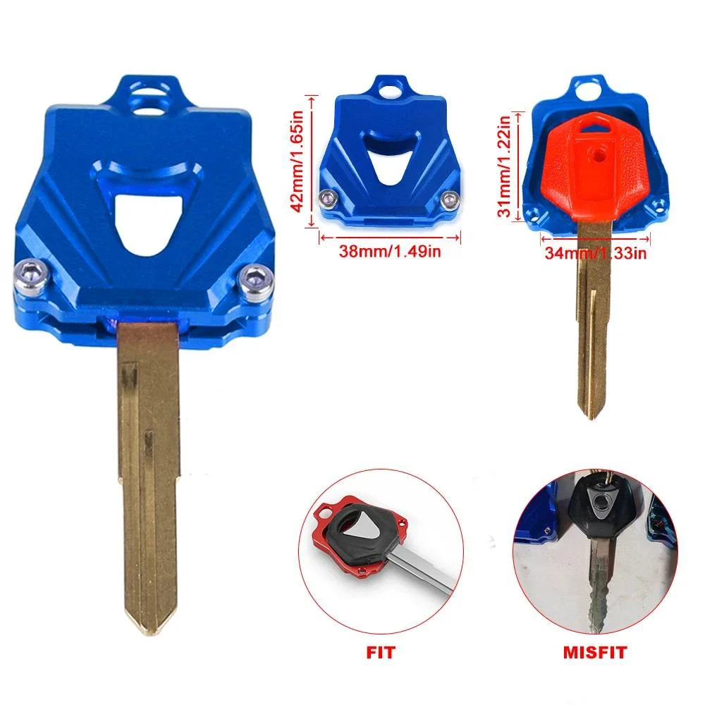 Aluminium Key Cover Cap For Motorcycle