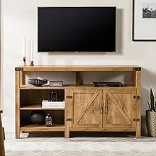 tv stand entertainment center tv & media furniture tv console with storage walker edison 65+ inch tv