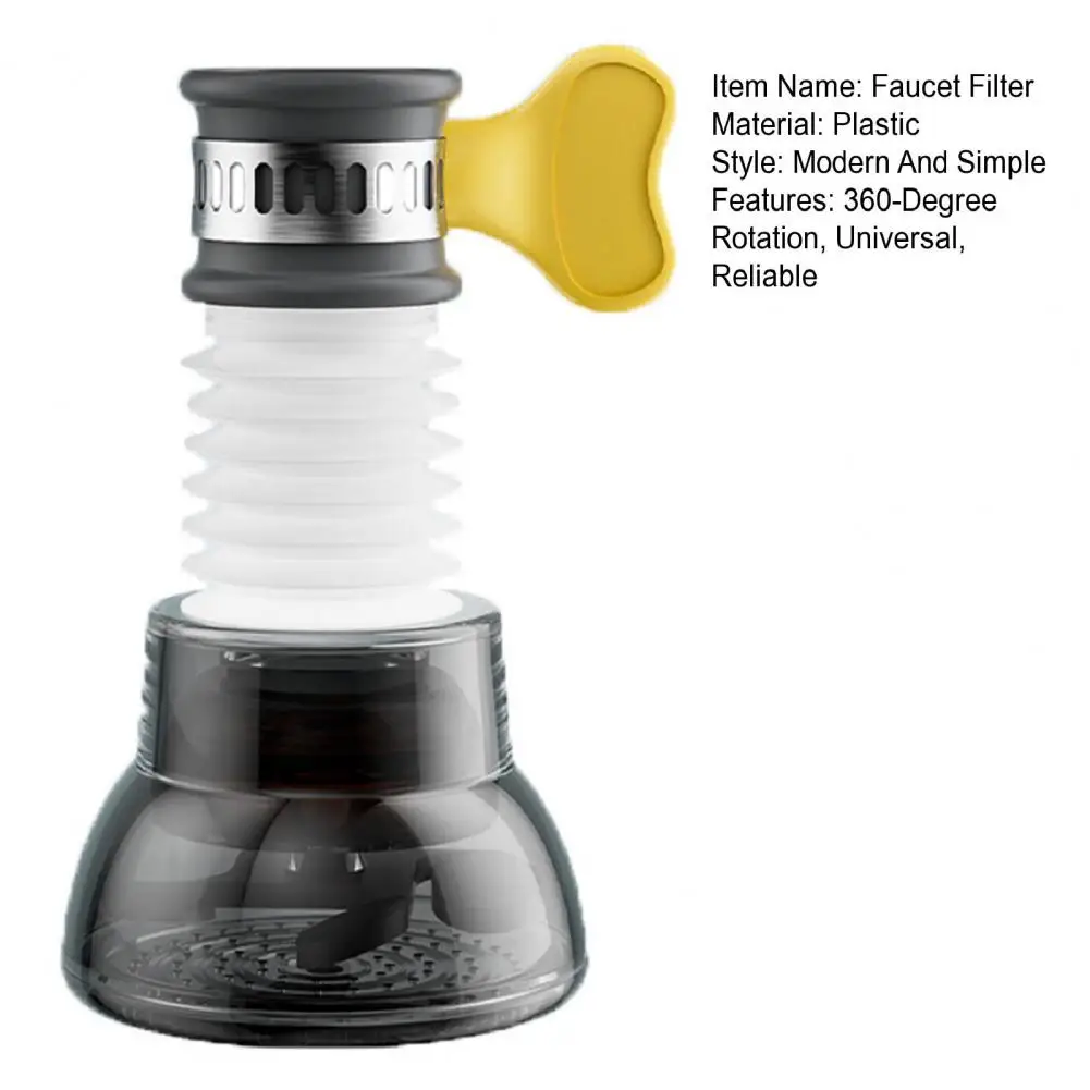 8-11cm Faucet Filter 360 Degrees Rotatable Water Purifier With Reinforced Ring Splash-Proof Kitchen Tap For Home Restaurant