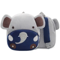 Cartoon cute plush backpack animal backpack boy girl school backpack outing leisure bag 3