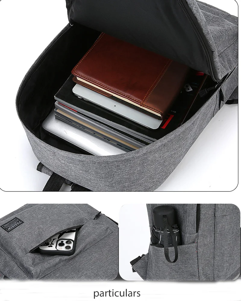 Nylon Backpack Student Large Capacity Backpack Outdoor Leisure Backpack Business Travel Backpack