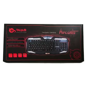 TALIUS TECLADO GAMING ARCONTE USB BLACK 1