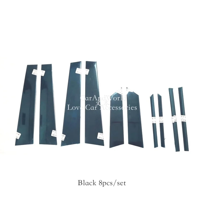 02-Black 8pcs