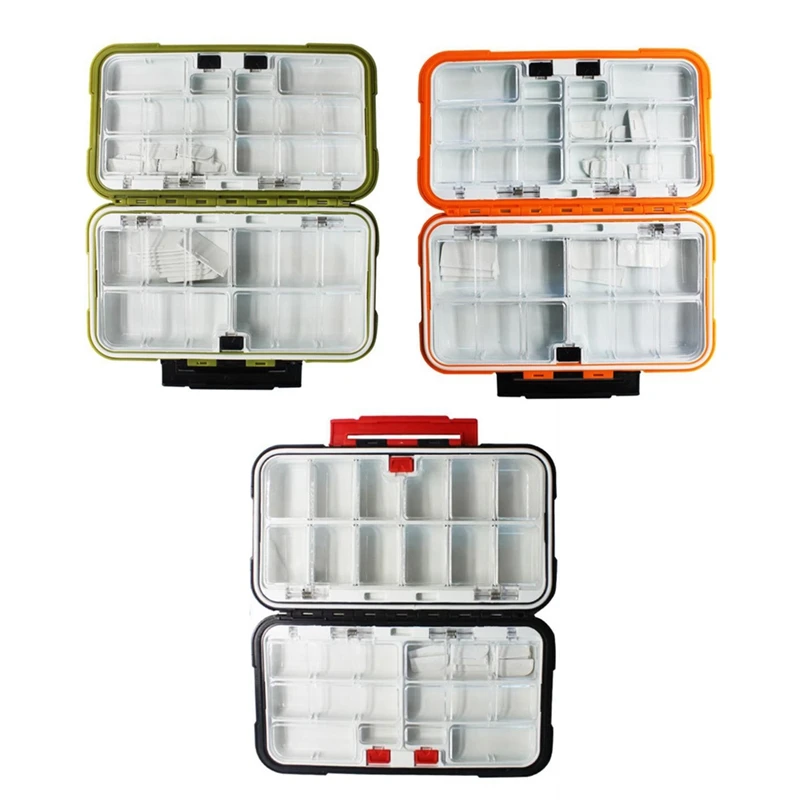 

Водонепроницаемый бокс для рыболовных снастей, двухсторонний бокс для приманки, коробка для хранения рыболовных крючков, коробка для рыболовных аксессуаров