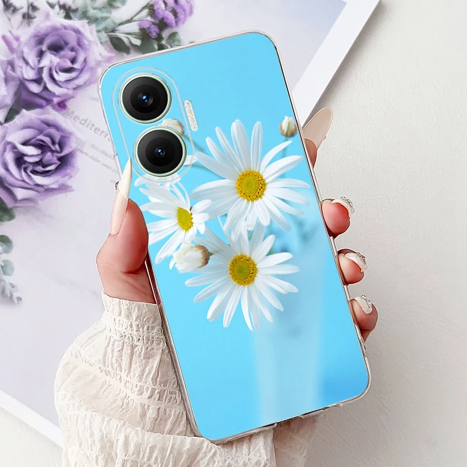 Stylish Painted Soft Silicone Case - Fashionable Protective Cover
