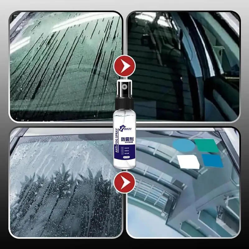 Water Repellent Spray Anti Rain Coating For Car Glass Liquid Long Lasting Ceramic Windshield Mirror Mask Coating Car Care