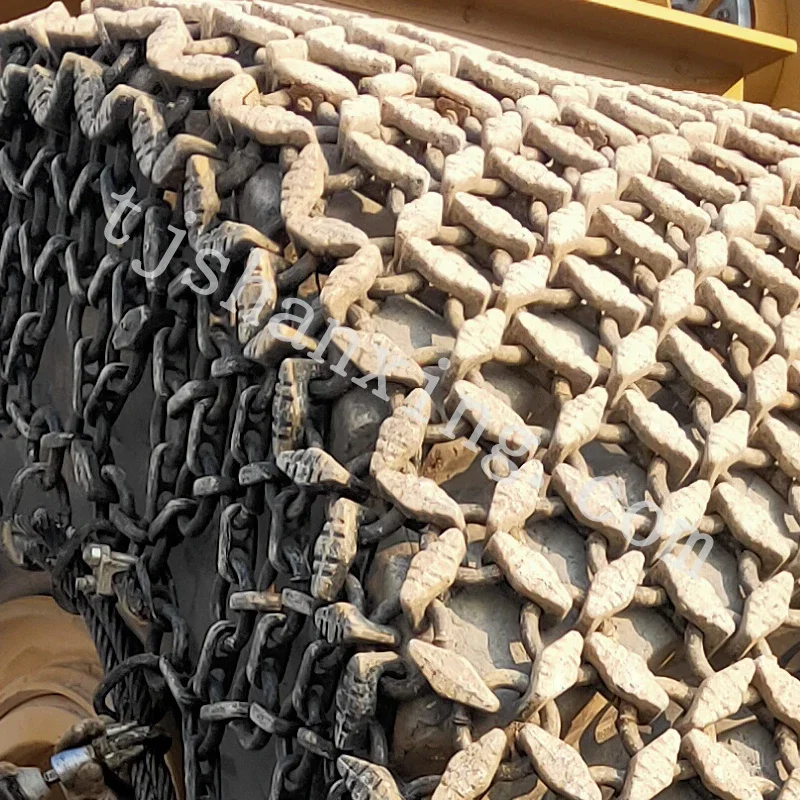 Furukawa Fl230 Wheel Loader Tire Chains 19.5-24