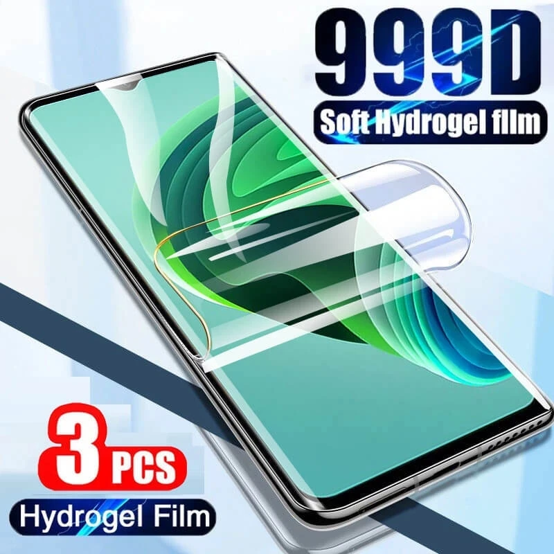 

3PCS Protective Film Case For Xiaomi Redmi Note 12 Pro Hydrogel Film For Redmi Note12 Pro+ 12Pro Plus 12S Screen Protectors