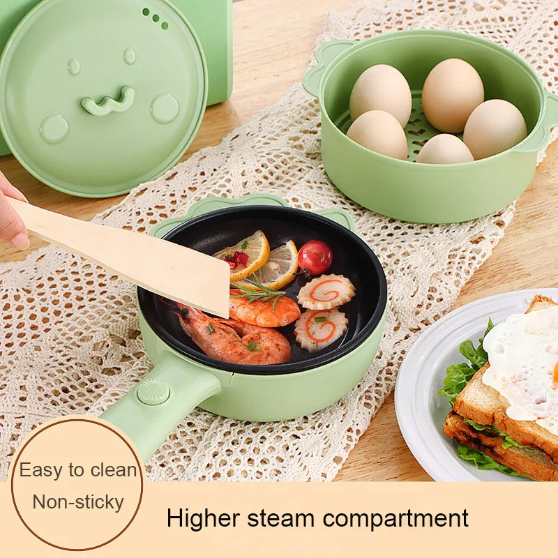 DMWD Multifunctional Breakfast Machine Non-stick Frying Pan Omelet Fryer Egg Steamer Steak Maker Food Cooker 220V