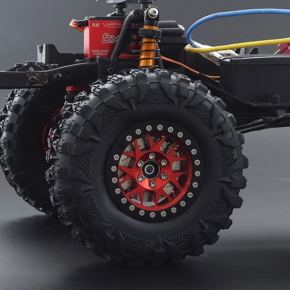 Brass Internal Weights For RC Crawler Wheels - Fits 1.9" & 2.2" Wheels, Lowers Center Of Gravity, Upgrade For SCX10 TRX4