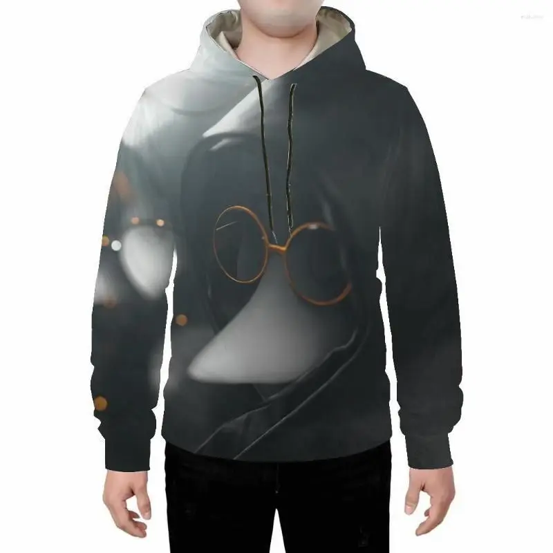 thumbnail image 1 of Sudadera con capucha con estampado 3D de bacterias para hombre y mujer, holgada, de manga larga, estilo urbano, 1 of 5