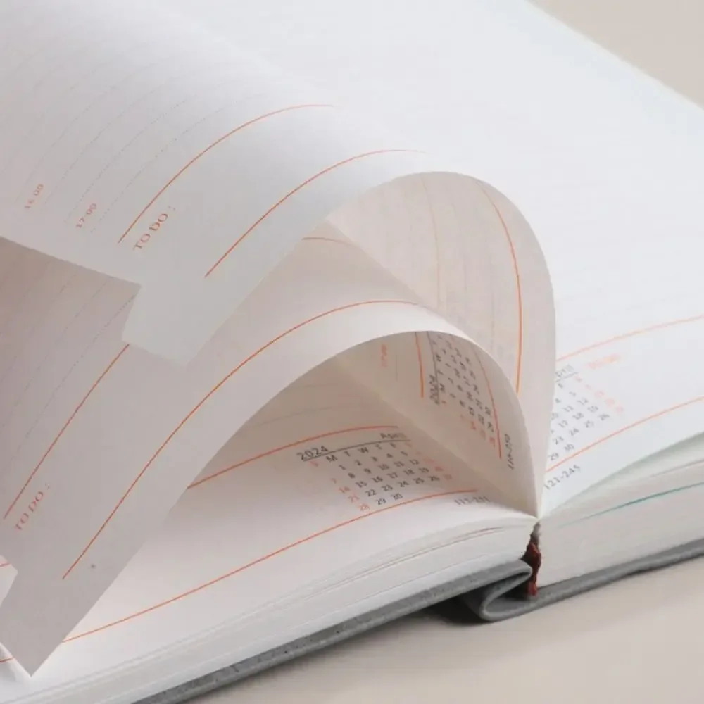 

Журнальный лист, китайский планировщик, высокий Еженедельный блокнот, 2024, качественная книга, дневник, школьные графики, ежедневник для офиса