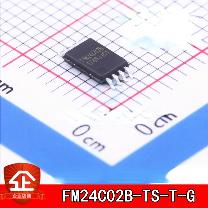 

10pcs New and original FM24C02B-TS-T-G FM24C02B TSSOP-8 Memory chips FM24C02B-TS-T-G TSSOP-8 FM24C02B