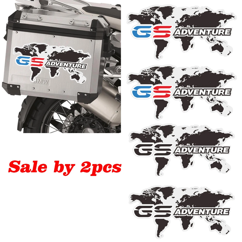 Trunk Motorcycle  For BMW R1200GS R1200 ADV  Stickers R 1200 GS GSA Luggage Aluminium Tail Top Side Panniers Box Cases Adventure