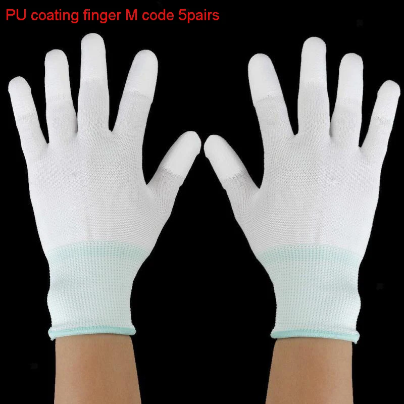 1/5/10/12 pairs Nylon/Cotton/PU/rubber glove optional Ceremonial glove male female Serving Inspection Motorcycle anti